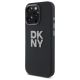 2. Etui DKNY Liquid Silicone Metal Logo na iPhone 16 Pro Max - czarne