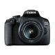 Canon EOS 2000D BK 18-55 IS II EU26 Zestaw do lustrzanki 24,1 MP CMOS 6000 x 4000 px Czarny