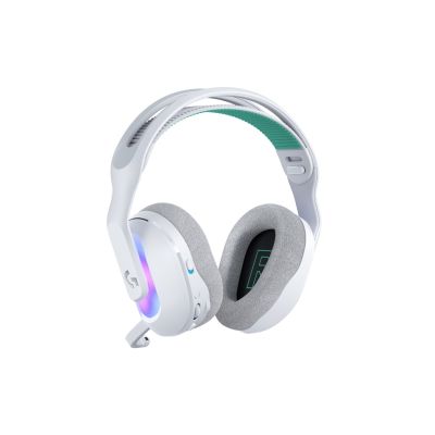 19. Logitech G G522 Lightspeed Zestaw słuchawkowy Bezprzewodowy Opaska na głowę Gaming USB Type-C Bluetooth Biały