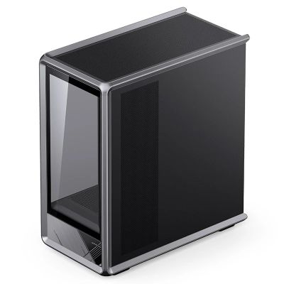 17. Jonsbo D401 PC-Gehäuse, Midi Tower, ATX, Tempered Glass - schwarz