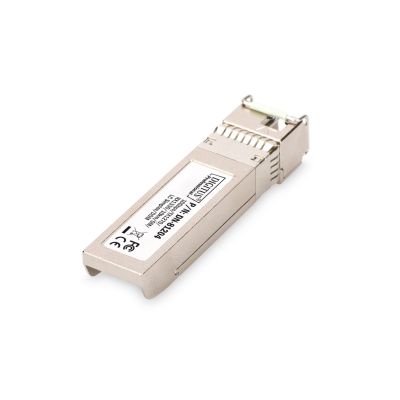 4. Digitus Moduł dwukierunkowy SFP+ 10 Gb/s, jednomodowy, TX1270/RX1330, 10 km