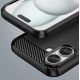 7. Etui silikonowe Carbon Case do iPhone 16 - czarne
