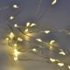 8. LAMPKI DRUCIKI NA BATERIE GIRLANDA 40 LED CIEPŁY BIAŁY (R)