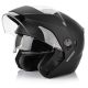 6. Kask motocyklowy Meteor Hekato L 59-60 cm czarny