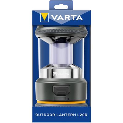14. Varta L20R lampion LED Czarny