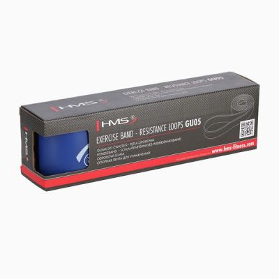 28. Guma do ćwiczeń HMS BLUE GU05 64x4,5x2080 mm