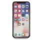 8. Etui Guess Flower Desire Red Rose na iPhone X - przezroczyste