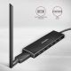 5. Axagon HUE-F7A 7x USB 3.2 Gen 1 ALU FLAT hub micro power IN 1m USB-A USB 3.2 Gen 1 (3.1 Gen 1) Type-A 5000 Mbit/s Czarny