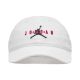 Czapka z daszkiem dziecięca Air Jordan Jan Curve Brim Biała - 9A0569-001