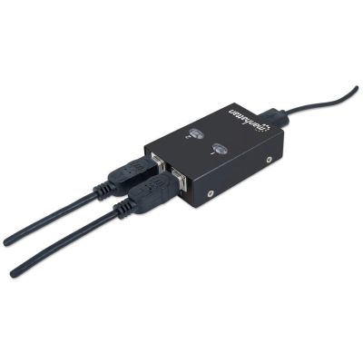 6. MANHATTAN AUTOMATYCZNY PRZEŁĄCZNIK USB 2.0 2/1 MAN