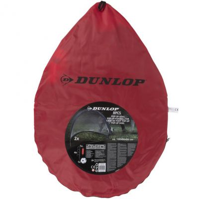 4. Zestaw 2 bramek do piłki nożnej Pop Up Dunlop 100982