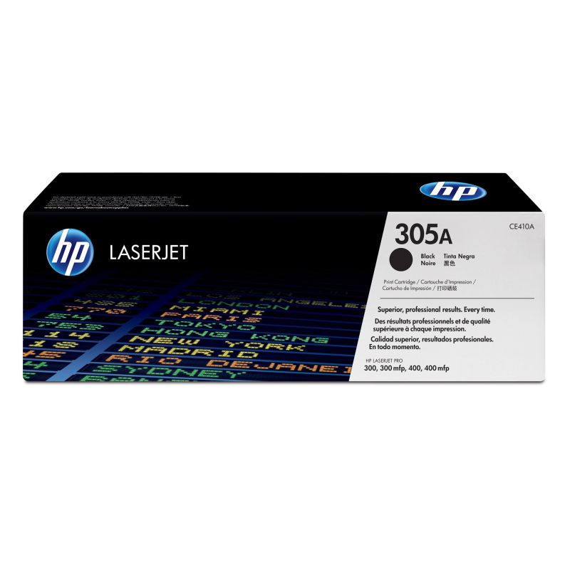 10. HP 305A oryginalny wkład z czarnym tonerem LaserJet