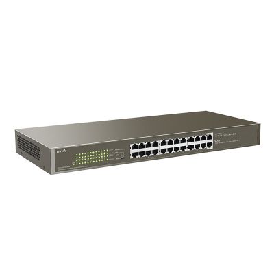 7. Tenda TEG1124P-24-250W łącza sieciowe Nie zarządzany Gigabit Ethernet (10/100/1000) Obsługa PoE