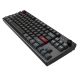 7. Klawiatura do gier Montech MKey TKL Darkness - GateronG Pro 2.0 Czerwona (US)
