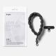 8. Smycz do telefonu Ringke Holder & Puffer Hand Strap - czarna