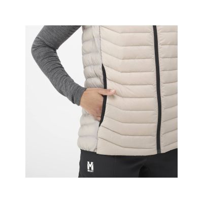 3. Kurtka MILLET W Kamet Light Down Vest beżowy