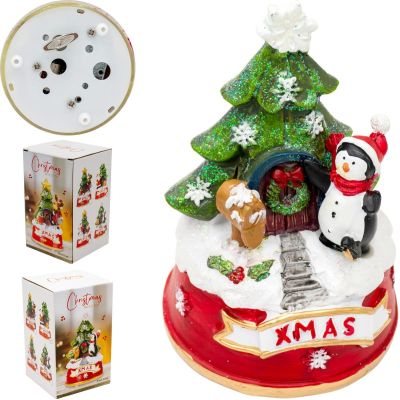 16. DEKORACJA ŚWIĄTECZNA GRAJĄCA PINGWIN