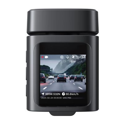 3. Kamera samochodowa Baseus PrimeTrip VD1 wideorejestrator 2K+1080p - czarna
