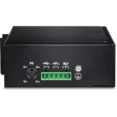 3. TRENDnet Industrie Switch 16 Port Gbit PoE+  DIN-Rail Metall