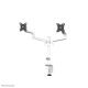 3. Neomounts DS60-425WH2 uchwyt / stojak do monitorów 68,6 cm (27") Biurko Biały
