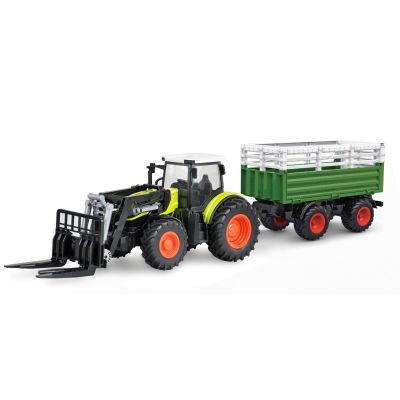 9. Amewi RC Traktor z XL Pakiet Akcesoriów LiIon 500mAh zielony/6+