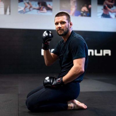 17. Rękawice MMAsparingowe S/M - Phantom Red - Valor Series