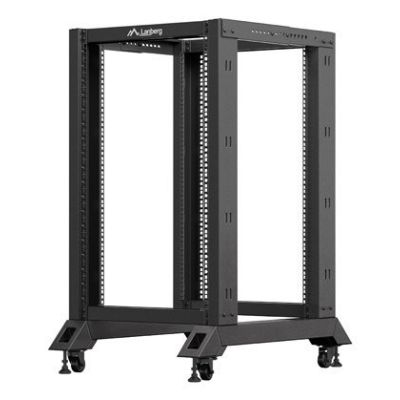 2. LANBERG STOJAK RACK 18U 600X800 CZARNY OR01-6818-B