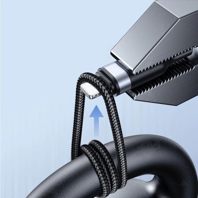 10. Kabel Joyroom Multi-Use Series S-A18 4w1 USB-A - USB-C / USB-C / Lightning / micro USB 1.2m - czarny