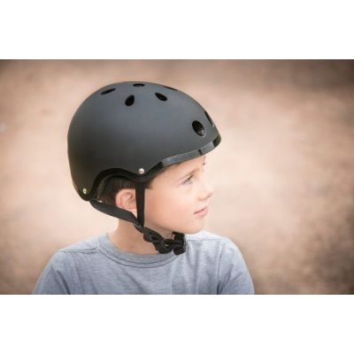 8. Kask dziecięcy HORNIT Black S 48-53cm BLS802
