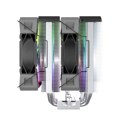 5. Montech NX600 ARGB Procesor Chłodnica powietrza 12 cm Czarny 1 szt.