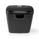 2. Niszczarka do papieru Nedis 10l DIN P-2 190W Czarna
