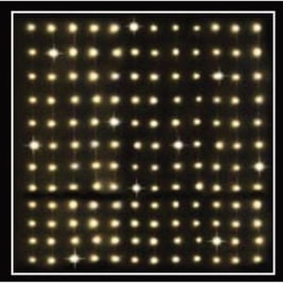 34. LAMPKI CHOINKOWE KURTYNA ŚWIETLNA ZEW/WEW 144 LED 120X120CM Z PILOTEM CIEPŁY BIAŁY
