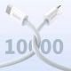 6. Kabel Dudao L6C USB-C - USB-C PD 30W 2m - jasnoniebieski