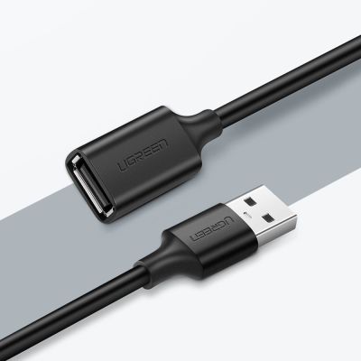 4. Ugreen przedłużka adapter USB 2.0 0,5m czarny (US103)
