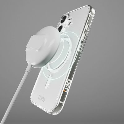 8. Etui SBS Extreme Mag z technologią D3O na iPhone 17 - przezroczyste