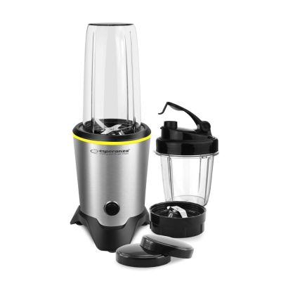11. Blender sportowy Esperanza MASTER EKM028 (1000W; kolor czarno-srebrny)
