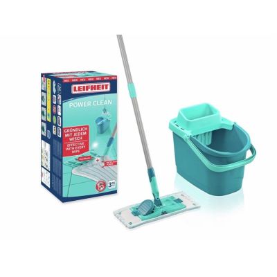 10. Leifheit 55510 mop Stal Mikrofibra Zielony