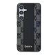 3. Etui DKNY Leather Checkered Mono Pattern MagSafe na Samsung Galaxy S24 - czarne