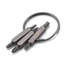 Multitool Rockbros VK-ARCO3 ROAD TO SKY brelok 6w1 - brązowy