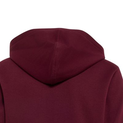 4. Bluza dla dzieci adidas Essentials Hoodie bordowa KT3380
