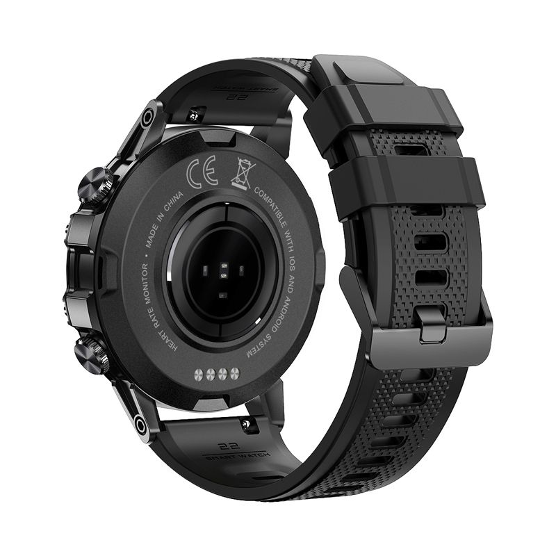 5. Smartwatch VELTORI VT120-1 Czarny Pasek Silikonowy