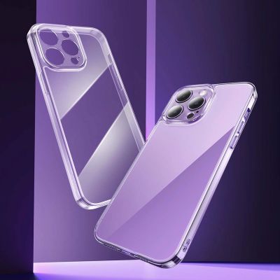 8. Baseus Corning Case etui do iPhone 14 Pro Max pancerny pokrowiec + szkło przezroczyste