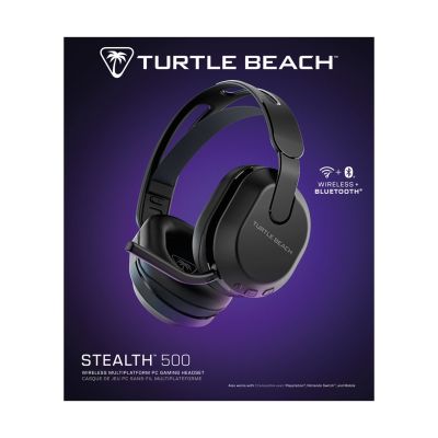 9. Turtle Beach Stealth 500 Zestaw słuchawkowy Bezprzewodowy Opaska na głowę Gaming Bluetooth