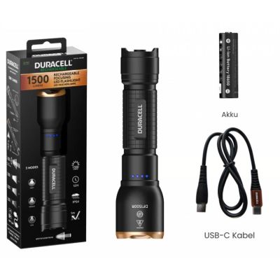 12. Latarka Duracell DF1500R Blister