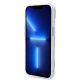 5. Etui Guess Metal Outline MagSafe na iPhone 14 Plus - niebieskie
