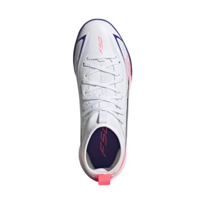 4. Buty piłkarskie dla dzieci adidas F50 Hyperfast League Mid TF KK1322