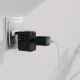 9. Adapter podróżny SBS uniwersalny GaN 70W 3xUSB-C 2xUSB-A z etui - czarny