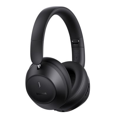 4. Słuchawki bezprzewodowe Baseus Bass 30 Max nauszne Bluetooth 5.3 - czarne