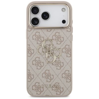 3. Etui Guess 4G Big 4G Classic Logo na iPhone 17 Pro Max / 18 Pro Max - różowo-złote