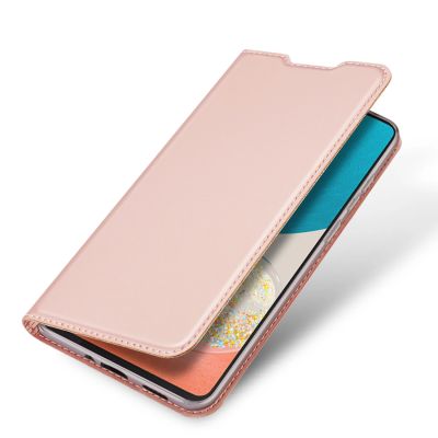 4. Dux Ducis Skin Pro kabura etui pokrowiec z klapką Samsung Galaxy A73 różowy